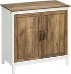 HOMCOM Farmhouse Storage Cabinet, S