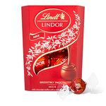 Lindt Lindor Milk Chocolate Truffles Box Small | 37g | Chocolate Truffles with a Smooth Melting Filling | Gift Present for Him and Her | Christmas, Birthday, Celebrations, Congratulations, Thank you