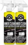 Chemical Guys SPI_663_1602 InnerClean Interior Quick Detailer and Protectant, Pineapple Scent, Safe for Cars, Trucks, SUVs, Jeeps, Motorcycles, RVs & More, (2 x 473 ml Bottles)