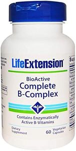 Life Extension Bioactive Complete B-Complex 60 Vegetarian Capsules-Pack-3