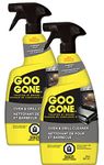 Goo Gone Oven and Grill Cleaner and Degreaser - 28 Ounce - 2 Pack - Removes Tough Baked On Grease and Food Spills Surface Safe