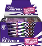 Dairy Milk Marvellous Creations Jelly Popping Chocolate Bar Case of 24x47g By Fantastic Trade Store Chocolate Collection