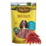 Barkbutler x Dogfest Duck fillets, Dog Treats-90g |100% Natural|0% Artificial Flavors, Colours or Preservatives|#1 Ingredient is Meat|Human-Grade|for All Adult Breeds