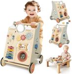 Baby Push Walker with Wheels for 6-