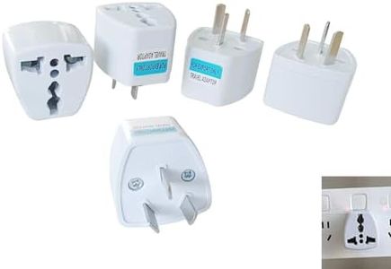 Converter Plug, Universal Travel Adapter 3 pin AU Converter US/UK/EU to AU Plug Charger for Australia New Zealand