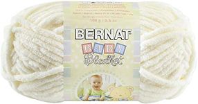 BERNAT Baby Blanket, Fibre: 100% Polyester, Vanilla, 100g