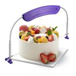 Cake Cutter, Cake Leveller, Cake Slicer, Cake Leveller Cutter, Cake Cutter Leveller, Professional Cake Leveller Slicer Cake Cutter, for Kitchen Accessories Baking Tools (Purple)