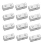 TERF® 50 Pcs Heavy Duty Modesty Block Wood & Furniture Jointing Connector - White