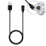 TenCloud Charger Compatible with Garmin Swim 2 Watch USB Charging Cord 3.3ft Charger for Garmin Swim 2 GPS Swimming smartwatch (Black)