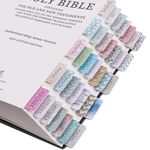 Mr. Pen- Spanish Bible Tabs, 75 Tabs, Laminated Bible Tabs for Women and Men, Bible Tabs in Spanish, Bible Tabs Spanish, Bible Tabs for Study Bible, Bible Index Tabs, Mr Pen Bible Tabs