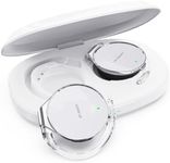 BEVCEFCC Open Ear Headphones Wireless 52hrs Bluetooth 5.4 Over Ear Hooks Bluetooth Headphones Earbuds with Microphone Ear Clip Headphones Simultaneously Connect 2 Devices Clip on Bluetooth Earphones