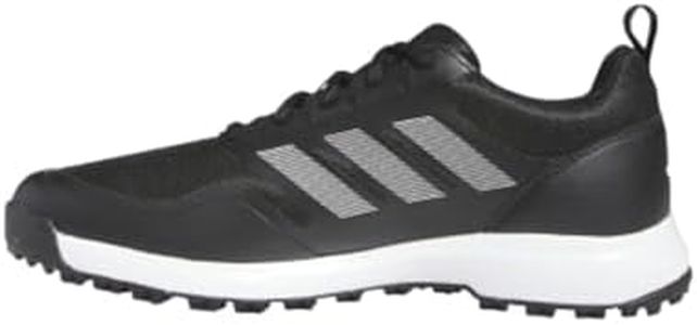 adidas Men's Tech Response Spikeless 3.0 Golf Shoes, Core Black/Footwear White, 10.5