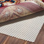 BAGAIL BASICS Non Slip Rug Pad Gripper 5 x 8 Feet Extra Thick Carpet Pads for Area Rugs and Hardwood Floors, Keep Your Rugs Safe and in Place