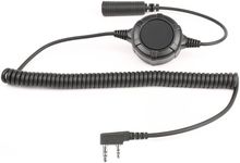 Valhalla PTT Compatible with Baofeng UV-5R & Kenwood 2-Pin