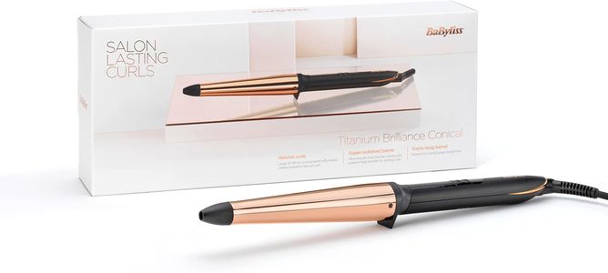 BaByliss Titanium Curling Wand 32-19mm – Professional Hair Styler