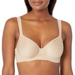 Bali Women's One Smooth U Ultra Light Minimizer Underwire Bra Df3490, Taupe, 36DD