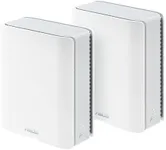 ASUS ZenWiFi BT10 Tri-Band WiFi 7 Mesh, 18 Gbps, 6000 sq.ft (2pk), Dual 10G Ports, Security and Parental Controls Included, Smart Home Master SSIDs, 4G & 5G Mobile Tethering