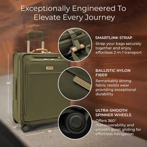 Briggs & Riley 66cm Spinner Suitcase – Olive