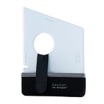 Swedish Ice Scraper - 6mm Ice Blue with Neoprene Holder