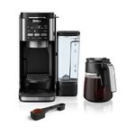 Ninja DualBrew Hot & Iced 12-Cup Coffee Maker, Single-Serve for Grounds & K-Cup Pod Compatible, 3 Brew Styles, 60-oz. Water Reservoir & Carafe, Black, CFP101C (Canadian Version)