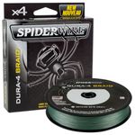 SpiderWire Dura 4, Fishing Line, Superline, , Predator Fishing, Pike, Perch, Zander, Trout, Unisex, Moss Green, 0.2mm | 17kg | 37lb | 300yd