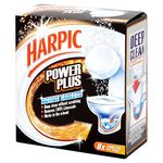 Harpic Powerplus Active Tablets, Original Scent, Pack 1 x 8 Tablets, Deep Clean Without Scrubbing, Removes 100% Limescale, Toilet Cleaner