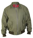 SKYTEX UK Harrington Jacket (L, Olive)