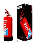 Firexo All in One Fire Extinguisher (6 Litre / 6 kg) - Multipurpose Extinguisher for All Fires inc. Li-ion Battery Fires! - Safety & Emergency Equipment for Home, Kitchen, Fireplace, Grill, Caravan