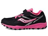 Saucony Kids Girls Cohesion Tr14 A/C Trail Running Shoe, 13.5 M US Black/Pink