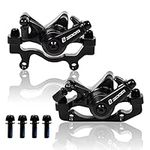 chooee Bicycle Mechanical Disc Brake Set,Mountain Bike Front and Rear Line Pulling Brake Caliper For MTB ZYZP01