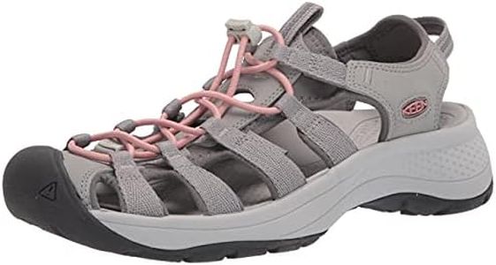 KEEN Women's Astoria West Sandal, Grey Coral, 8