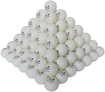TADICK 140 Pack Practice Ping Pong Balls, 3-Star Training Table Tennis Balls, Bulk Pong Balls (White)