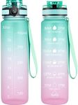 OLDLEY Water Bottles, 32oz Motivati