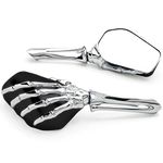 Krator Black OEM Stock Style Racing Mirrors - Left & Right Set for 1998-2006 Suzuki GSX600F Katana / GSX750F Katana