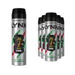 Lynx XL Antiperspirant Africa The G.O.A.T. of Fragrance 72 Hour Protection From Odour and Sweat with the Unique Scent Masculine Deodorant for Men, 200ml Pack of 6