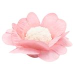 Truffilio Handmade Fabric Truffle Wrappers, Truffle Liners, Truffle Cups for Baby Shower Bridal Shower Birthday Party Wedding - Pack of 20 (Iris Baby Pink)