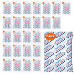 120 Packs 100CC Food Grade Oxygen Absorbers (One Pack Individually Sealed), Oxygen Absorbers for Long Term Food Storage with Oxygen Indicator, Works in Mylar Bags, Mason Jars, and Vacuum Bags