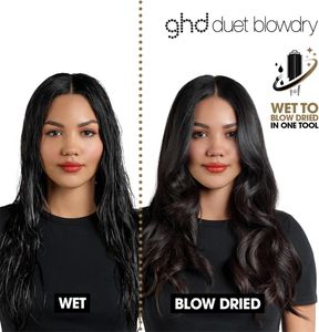ghd Duet Blowdry Brush – White Hot Air Styling Brush