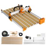 FoxAlien 4080 Extension Kit with Upgraded Hybrid Spoilboard for Masuter Pro CNC Router Machine Working Area Extend (400mm x 800mm, X-Y)