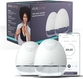 Elvie™ Double Wearable Breast Pump (21mm/24mm Nipple Shields), Hands-Free