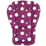 Fitzulam Stroller Cushion Waterproof Baby Highchair Padding Liner Childs Car Seat Infant Breathable Pad Pram Mat Breathable Pad Infant Pram Mat (Purple)