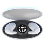 MEIION sonoras sleep earbuds Invisible Mini Wireless- Noise Cancelling, Fast Connection, Bluetooth, LED Display for Small Ears & Side Sleepers