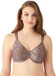 Wacoal Women's Awareness Unlined Full Figure Underwire Bra, Cappuccino, 42G