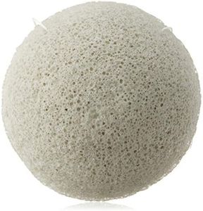 The Konjac Sponge Co The Elements Earth with Energising Tourmaline Cleansing and Exfoliating Facial Sponge