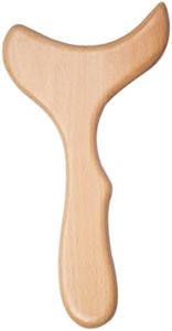 Bounabay Gua-Sha-Lymphdrainage-Massagegerät aus Holz, größerer Körper, Rücken und Nacken, Gua-Sha-Therapie-Massagewerkzeug-Set für Körperformung, Gesundheit, Haushaltspflege