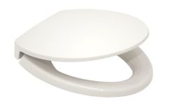 TOTO SS113#01 Transitional SoftClose Round Toilet Seat, Cotton White