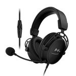 Hyperx Cloud Alpha Black Pro Gaming Wired On Ear Headphones with Mic for Pc, Ps4 & Xbox One, Nintendo Switch (Hx-Hsca-Bk/Ww)