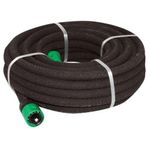 iTrend 15m x 12.5mm Porous Soaker Hose - Garden Drip Soaking Hose - Easy to Use Plant Watering Device - Micro Drip Hose for Root & Soil Irrigation - Hose for Gardens, Lawns, & Farms (15M x 12.5mm)