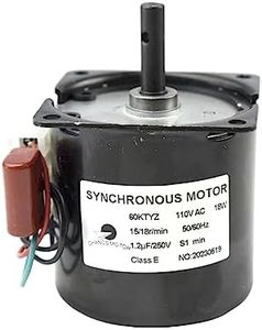 CHANCS Permanent Magnet Synchronous Gear Motor 60KTYZ 110V 15-18RPM Electric Motor Large Torque Small Motor