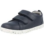 Bobux Step Up Grass Court Trainer_First Steps - Babies Leather Sneakers (Navy, UK Footwear Size System, Infant, Numeric, Medium, 3)